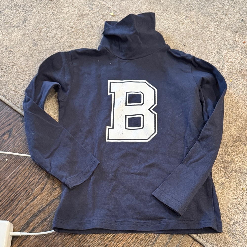 Bobo Choses Dark Blue Turtleneck